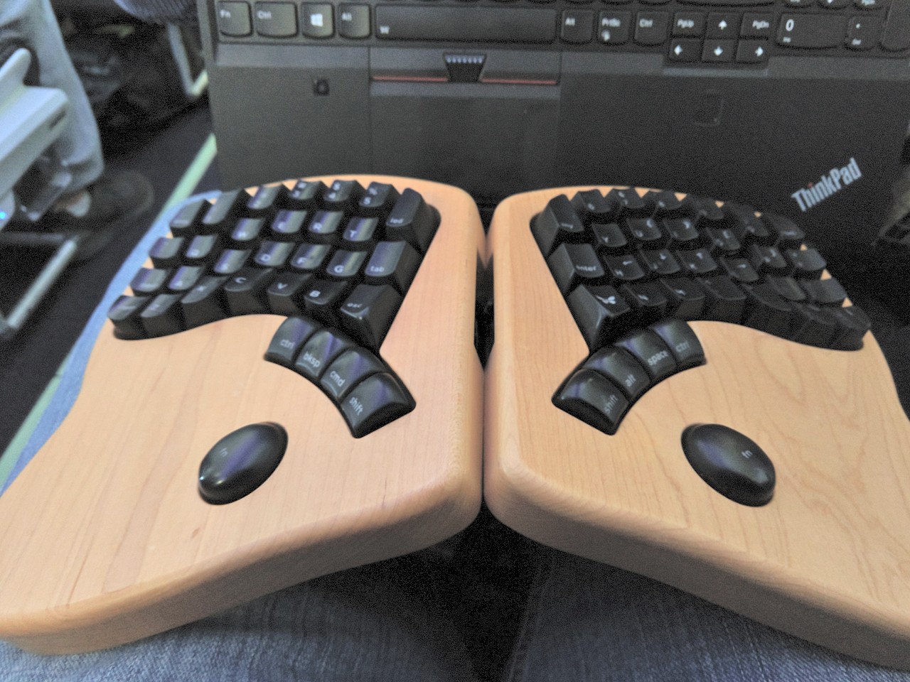 tented keyboardio